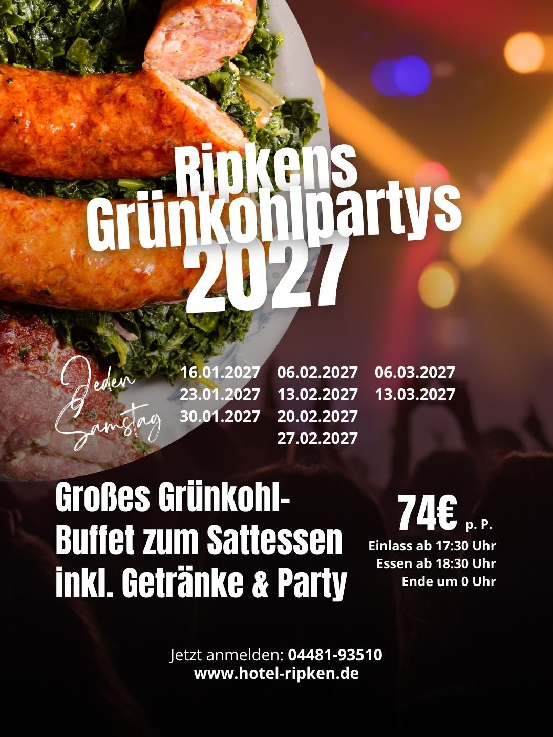 Ripkens Grünkohlpartys 2027